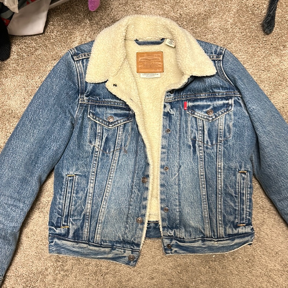 Levi’s original trucker jacket (Sherpa)